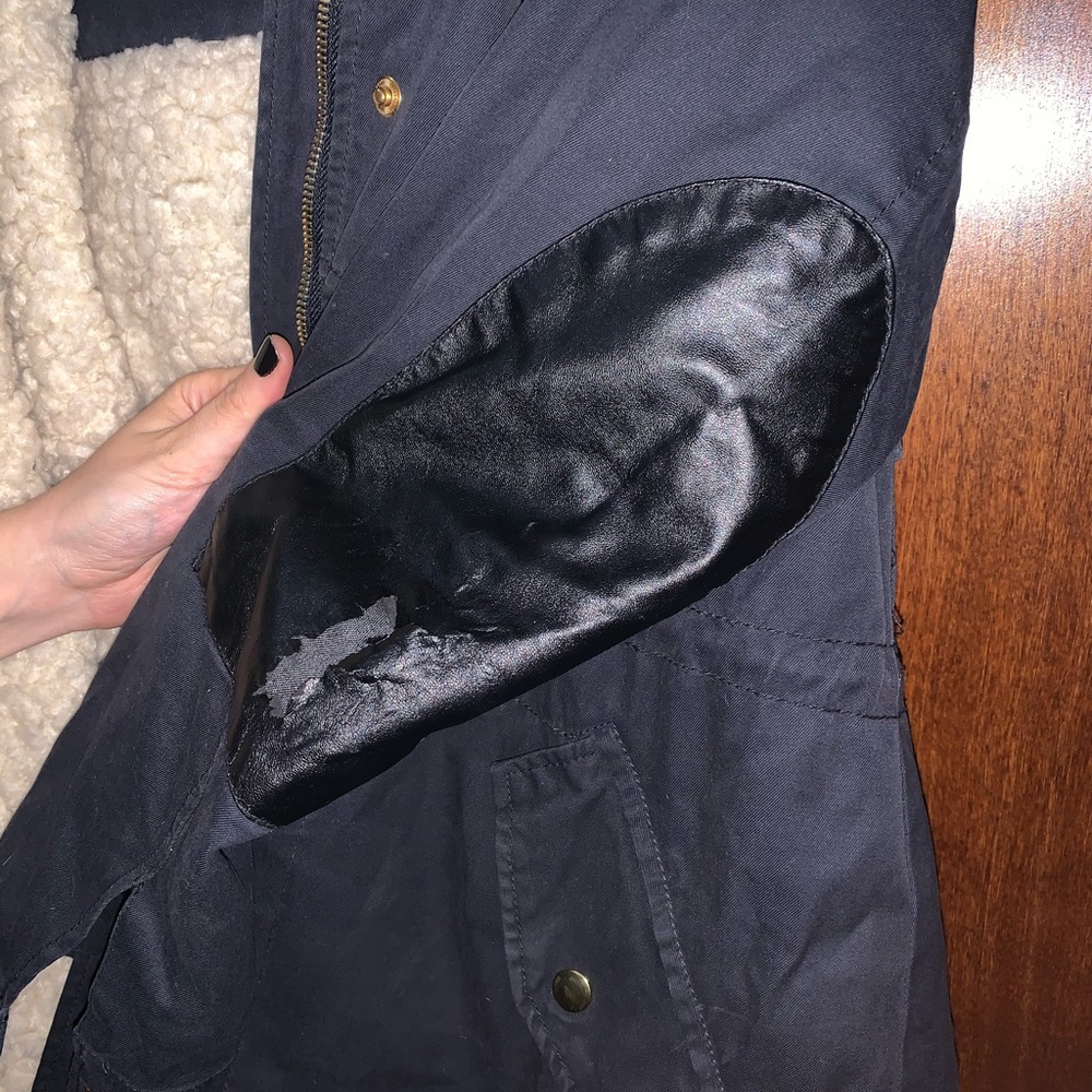 Zara Basic Pea Coat With Removable Wool Vest - image 3